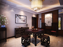 家居中式餐廳