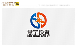 慧寧投資公司LOGO設計