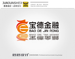 寶德金融公司LOGO設計