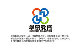 華蒙教育培訓機構LOGO設計