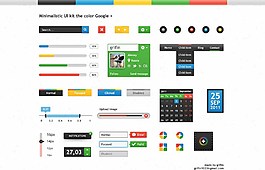Google風格界面圖片