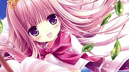 粉色可愛(ài)少女