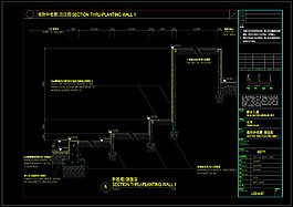 植物種植槽1剖面圖