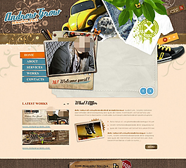 設(shè)計整站FLASH動畫