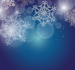 夢(mèng)幻光暈大片雪花