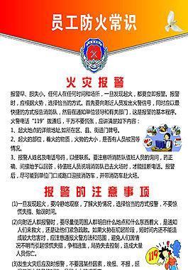 火灾海报