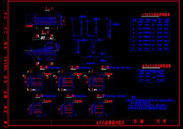 橋梁建筑cad圖紙