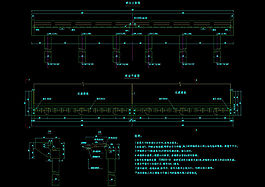 橋臺(tái)一般構(gòu)造圖cad圖紙