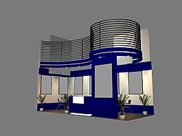 創(chuàng)意展廳模型