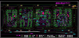 重慶某小區(qū)規(guī)劃設(shè)計(jì)cad圖紙
