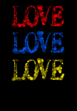 装饰 字体 LOVE