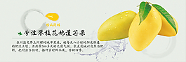 淘宝攀枝花芒果首页海报