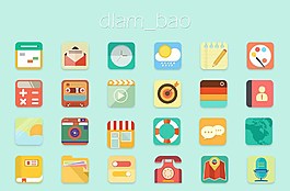 可愛清新圖標(biāo)圖片