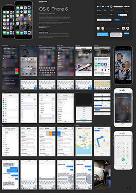 IOS8網(wǎng)頁素材