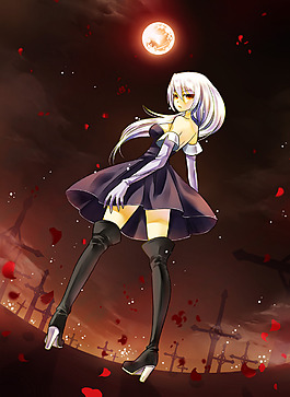 插畫的游戲角色表現