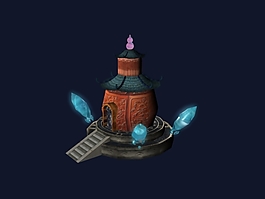 古代廟宇游戲魔法塔