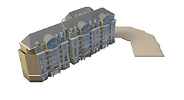 住宅樓3d模型
