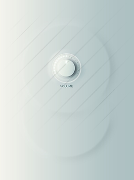 音量控制旋鈕UI