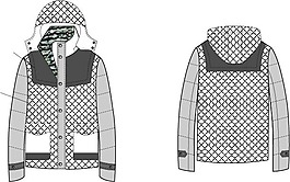男青少年棉衣 男童
