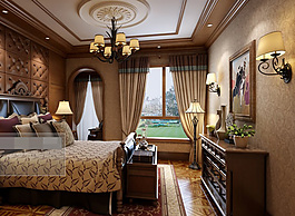 歐式生態臥室