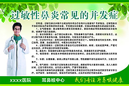 過敏性鼻炎展板