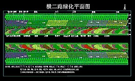 江北經(jīng)典道路綠化