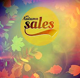 矢量楓葉背景素材