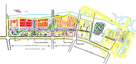 商業(yè)街投標(biāo)cad圖紙素材