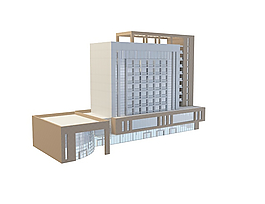 辦公樓3d模型
