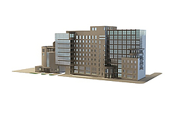 辦公樓3d模型