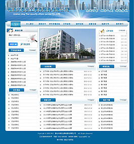 企業(yè)首頁效果