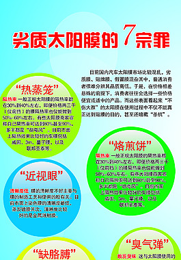 劣質太陽膜的7宗罪