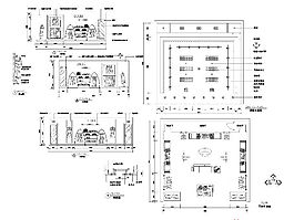 專賣(mài)店建筑cad圖