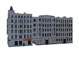 住宅樓3d模型