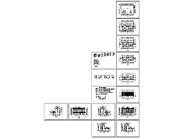 四层民居建筑cad图纸