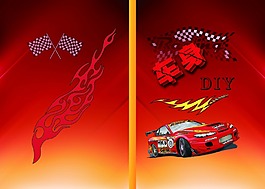 車身紋理 花紋