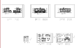 仿古建筑方案cad圖紙