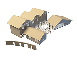 房屋建筑模型