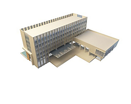 辦公樓3d模型