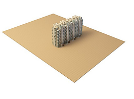 住宅樓3d模型