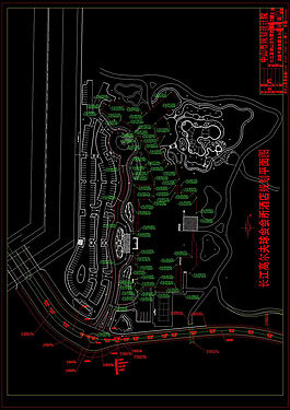 雍景园cad景观设计详图