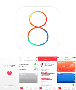 IOS8系統(tǒng)界面設(shè)計(jì)
