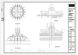 酒店度假村cad圖紙建筑設計素材