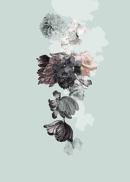 復古花卉