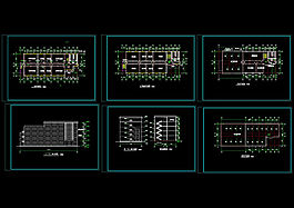建筑施工圖cad圖紙