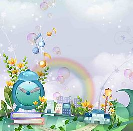 矢量夢幻漫畫