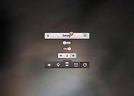 簡潔UI界面設計素材