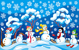 冰雪節展板