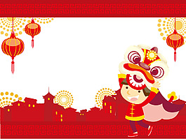 新年插畫素材