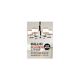 滿399減20小海報